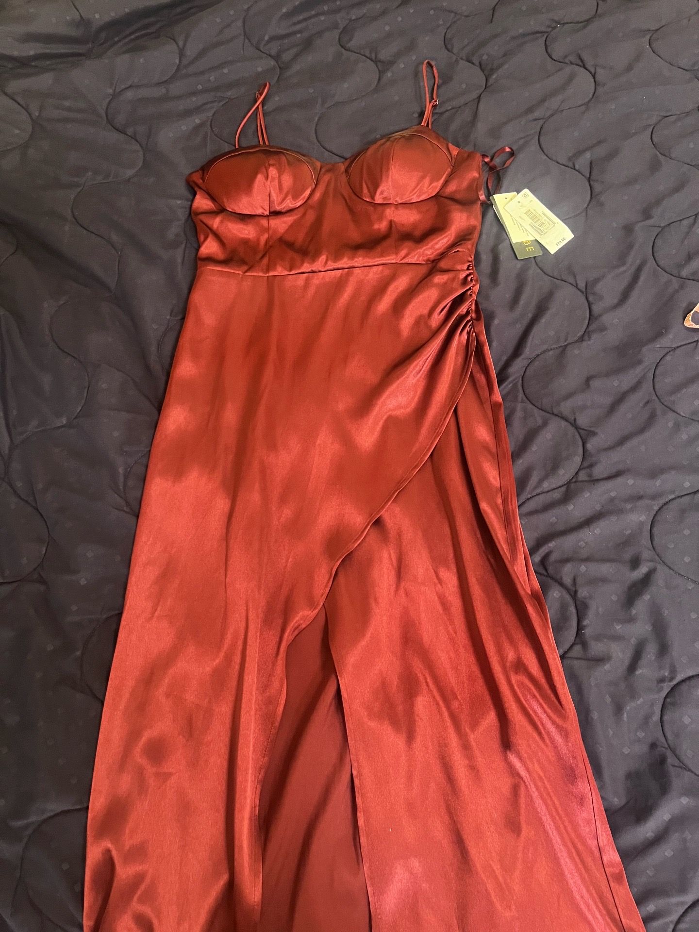 Medium burgundy dress