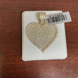 Sterling Silver heart Pendents