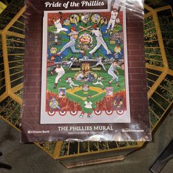Pride Of The Philadelphia Phillies Mural Arts Program Citizens Bank Poster
