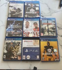 PS4 games