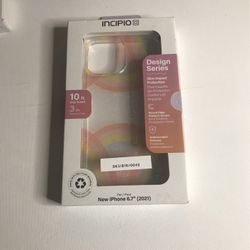 Incipio Design Series Case for iPhone 12 Pro Max and iPhone 13 Pro Max Rainbow