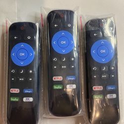 3 Pack Hisense Roku TV Remote Control