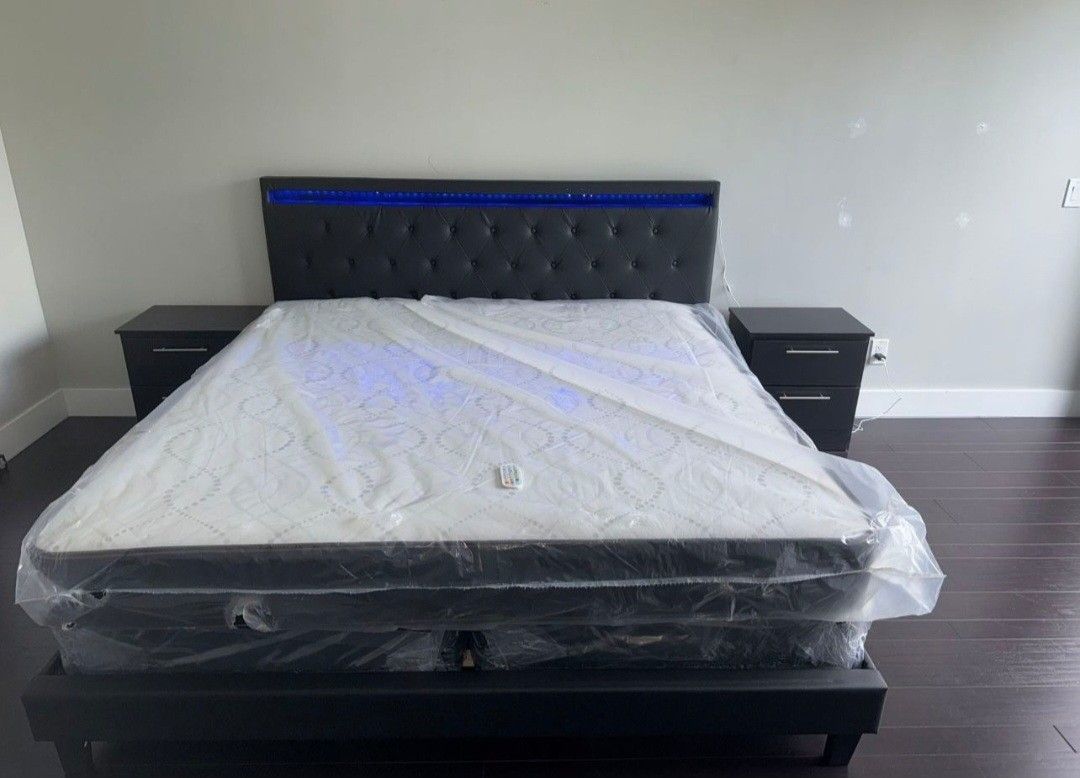 Bedroom-Set -Queen-Size- Juego-de-Dormitorio 🚚[Fast-Delivery]💨
