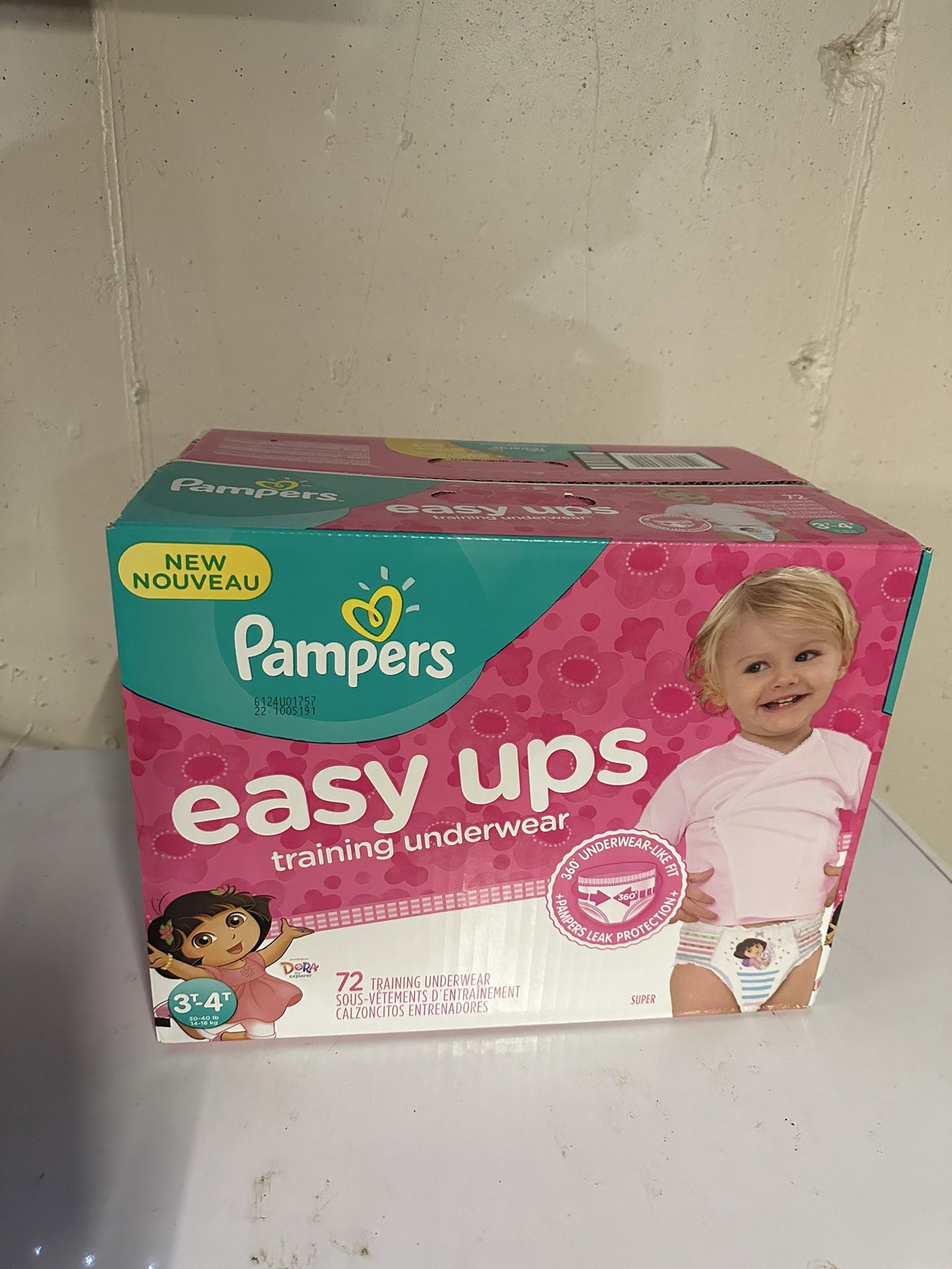 Easy Ups Pampers 3t-4T