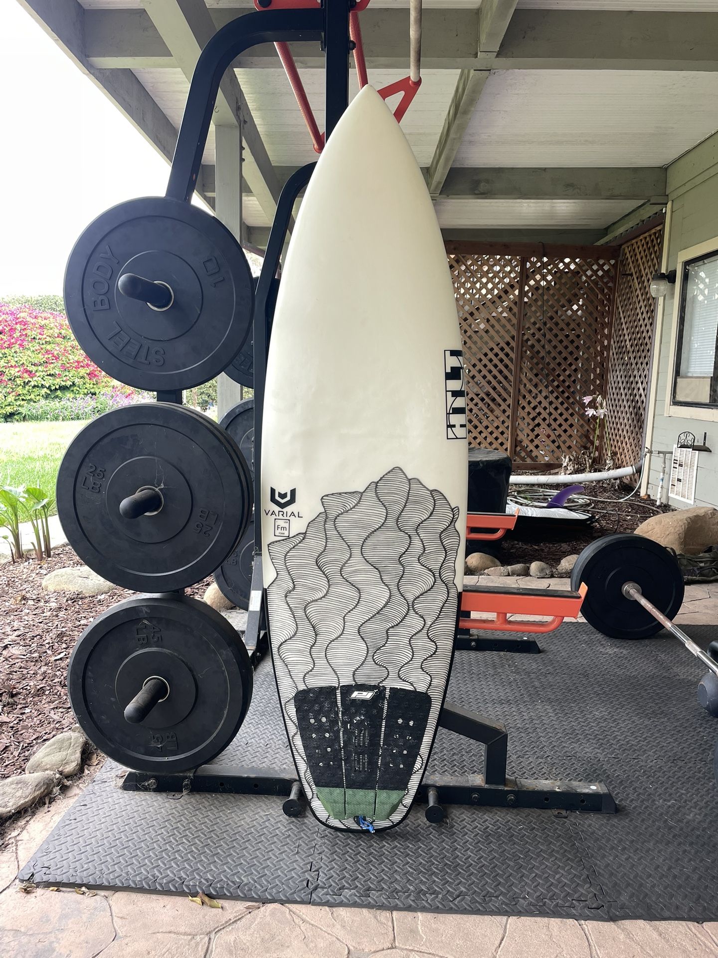 5'8 HTLT Groveler Surfboard