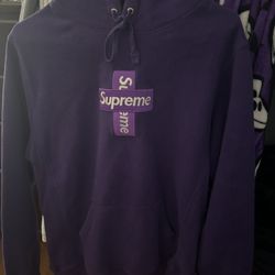Supreme Cross Box Logo Hoodie 