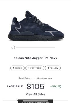 Adidas Nite Jogger 3M Navy