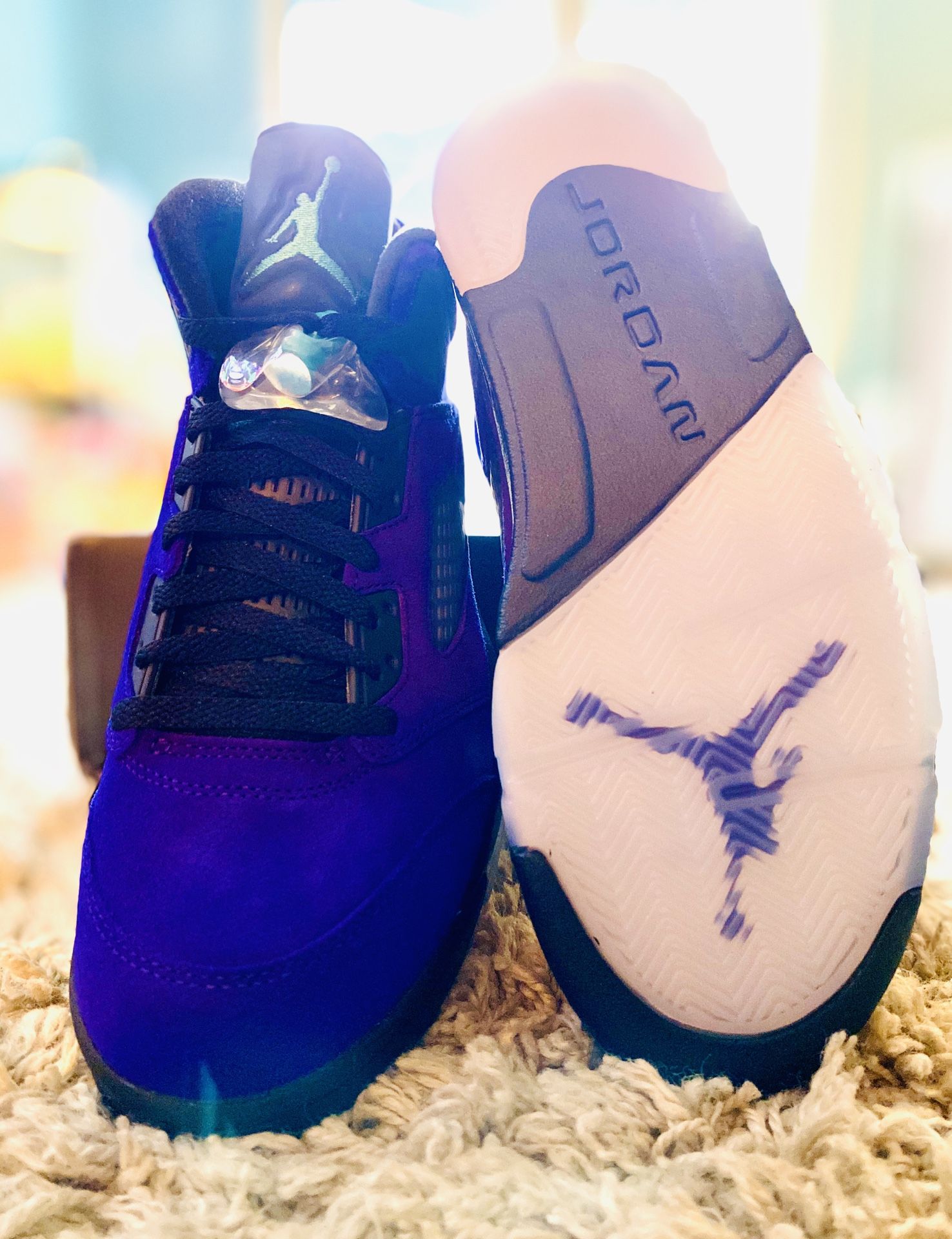Air Jordan Retro 5 Purple Grapes