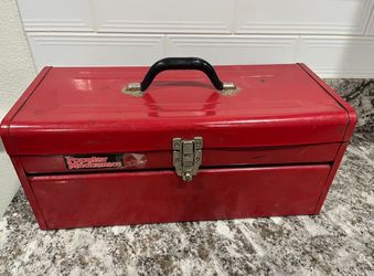 Metal Toolbox Vintage Popular Mechanics