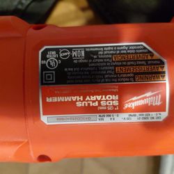Milwaukee SDS PLUS ROTARY HAMMER 1`