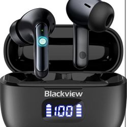 Brand: Blackview AirBuds 8 True Wireless Earbuds, Active Noise Cancellation, 56H Playtime, Bluetooth 5.3 HiFi, IPX7 Waterproof in Ear Sports Earbuds, 