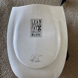 Lean Mean Fat Grilling Machine George Foreman Model GR20TMR GR-20 Works! Clean!