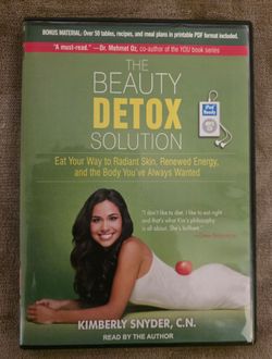 The Beauty Detox Solution MP3 CD Audiobook