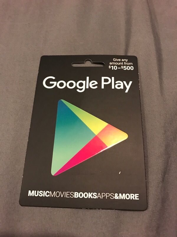 Google Play $20 USD Gift Card