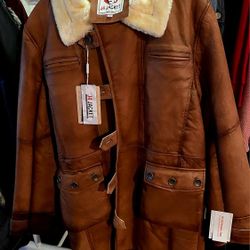 J4 JACKET | Brown Leather Jacket