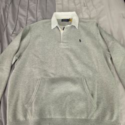 Ralph Lauren Polo Rugby Grey XL NEW!!!