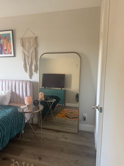 Urban Outfitters Selene Floor Mirror - Gold