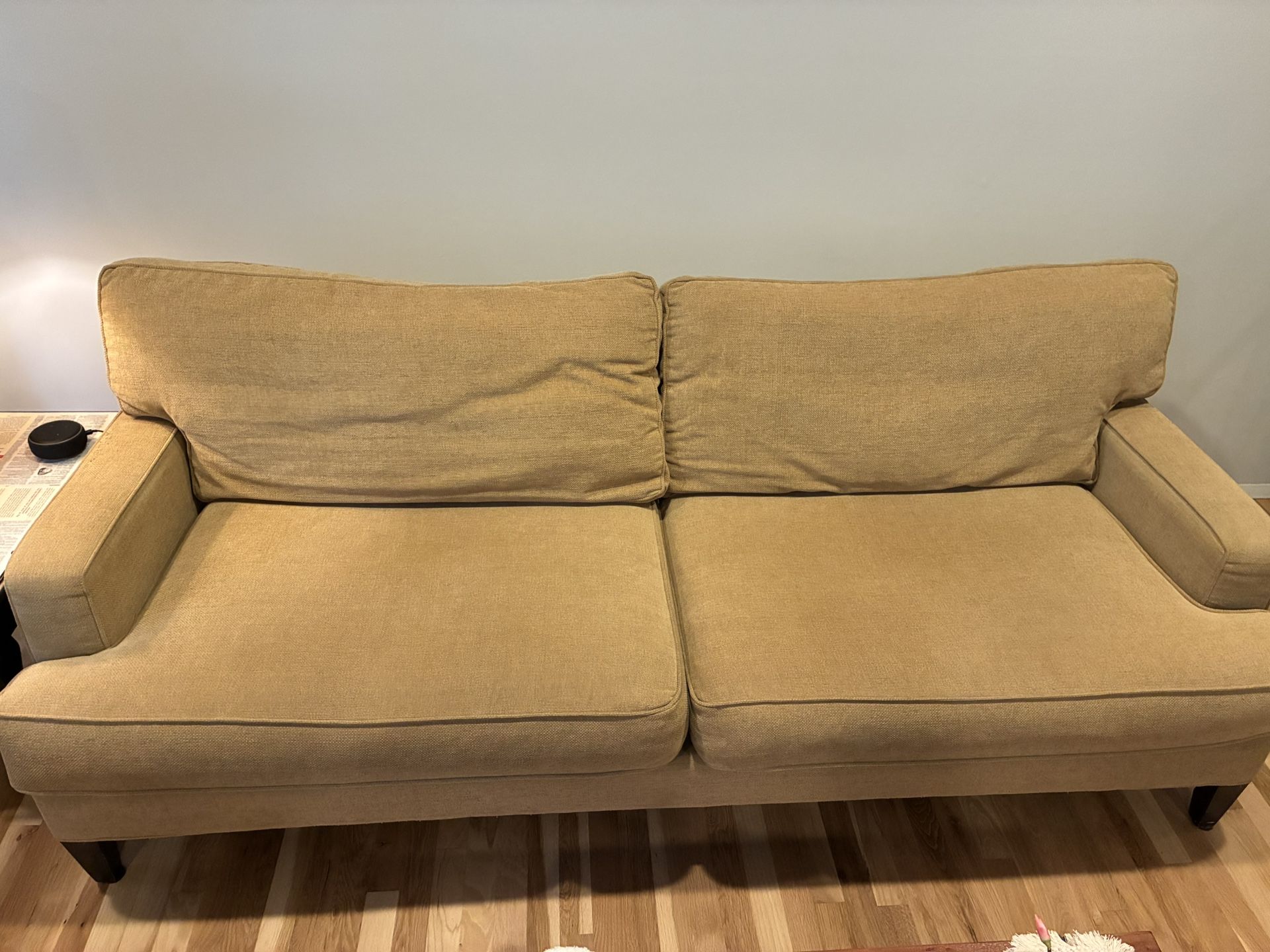 Beige Couch / Sofa 