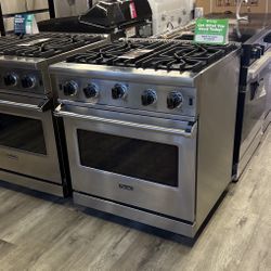 Viking 30” Wide Gas Range 
