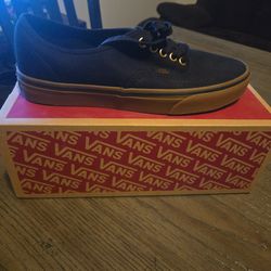 Black vans size 8