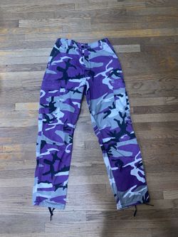 Men’s Cargo Pants Purple 30