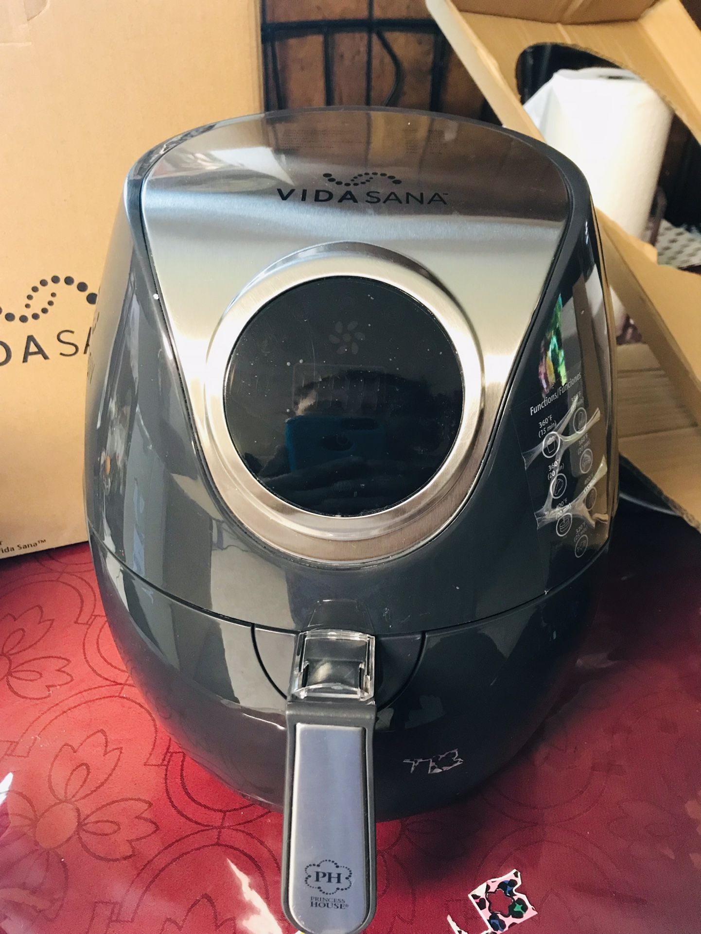 Princess House Pro-7 Air Fryer Vida Sana