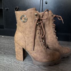 Womens Brown Heel Boots
