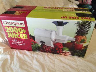 Champion Juicer G5-PG710 - BLACK Commercial Heavy Duty Juicer for Sale in  Miami, FL - OfferUp