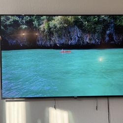 65” Onn 4K Smart Roku TV + Flush Wall Mount + Remote - EVERYTHING WORKS!