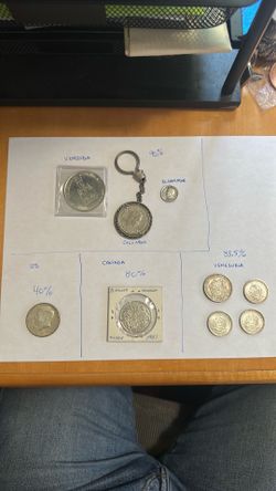 Silver coin lot