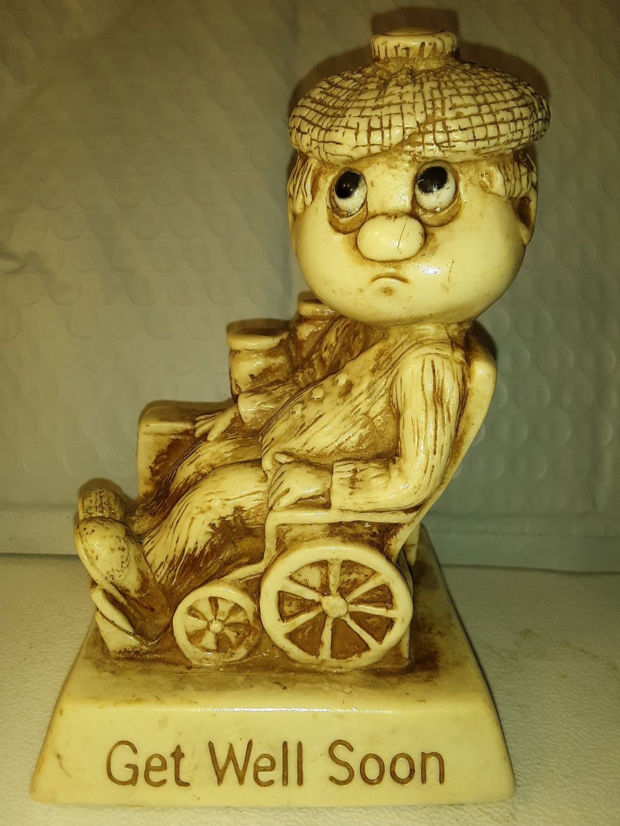 RUSS BERRIE & CO. "GET WELL SOON" COLLECTIBLE STATUE