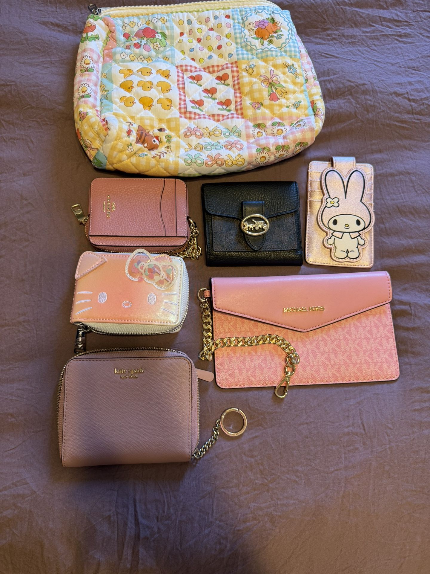 Coach, Loungefly And Michael Kors Wallets
