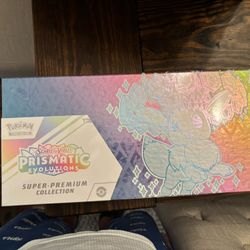 Pokemon Trading Card Games Prismatic Evolutions Super Premium Collection Box