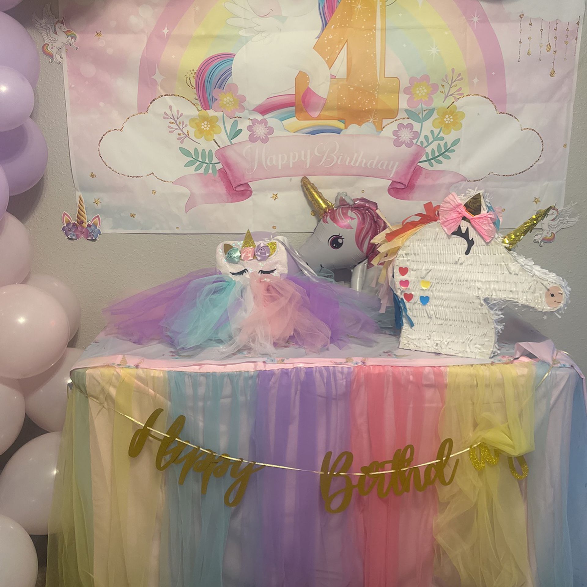 Unicorn Party Decor 