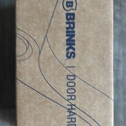 	New Brinks Matte Black Door Handle – Keyed Entry Lever