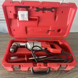 MILWAUKEE 3107-6 7 Amp 1/2" Corded Heavy Right-Angle Drill Kit