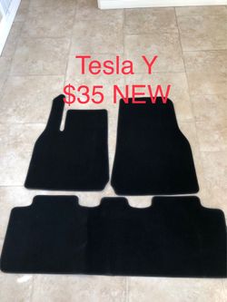 Original Tesla Y carpet floor mats