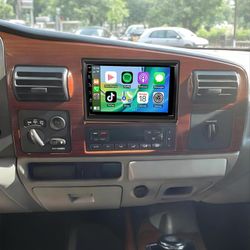 7Inch Double Din Car Stereo Radio for Ford F-(contact info removed) 2006 2007 Touch Screen Head Unit -