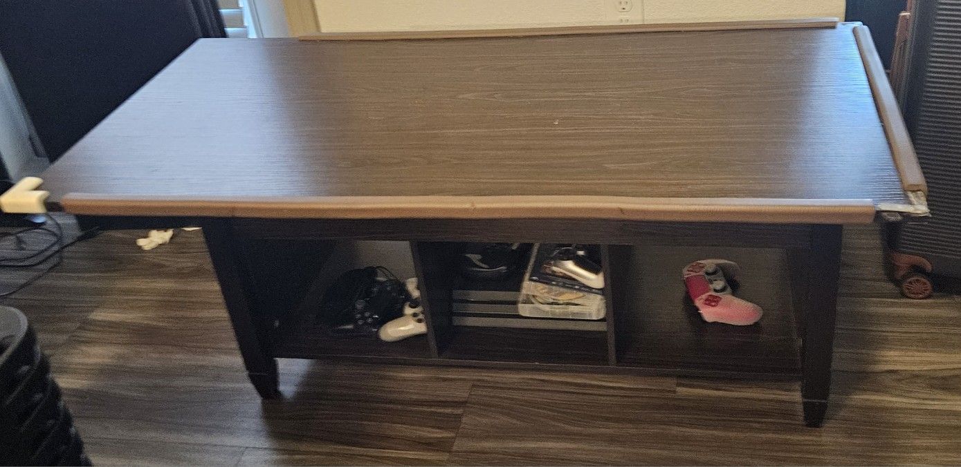 Coffee Table With Extra Storage