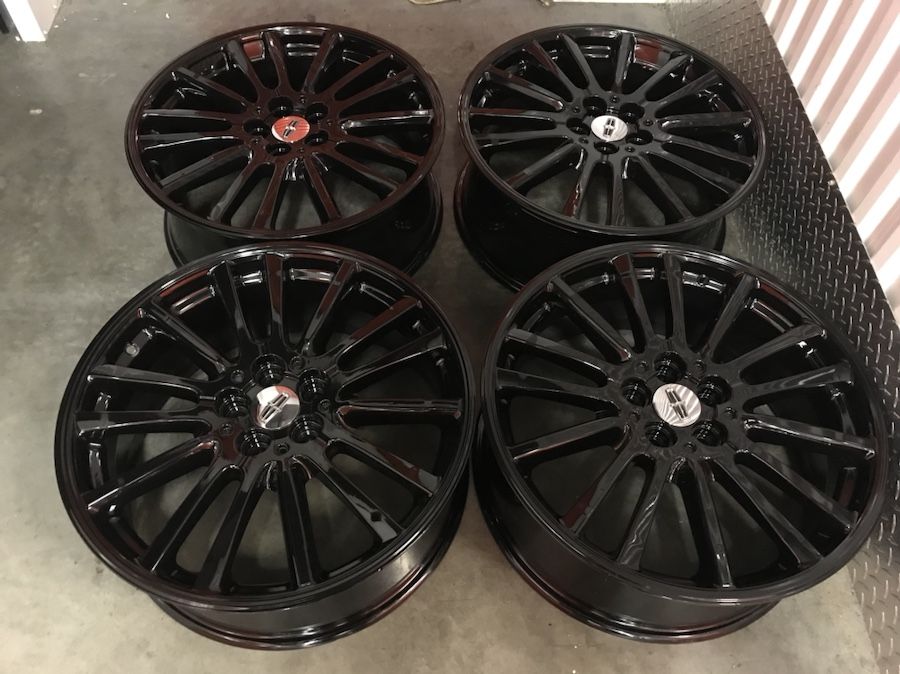 20 inch gloss black Lincoln MKX wheels rims oem factory stock original