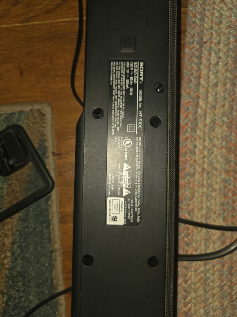 Bluetooth Speaker/sub Bar