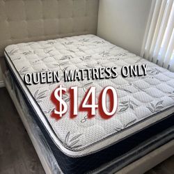 New Queen Mattress Only $140