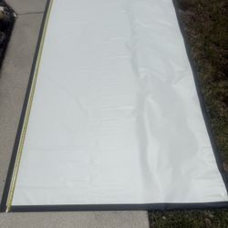 Outdoor Portable Movie Screen (app.107”x62”)