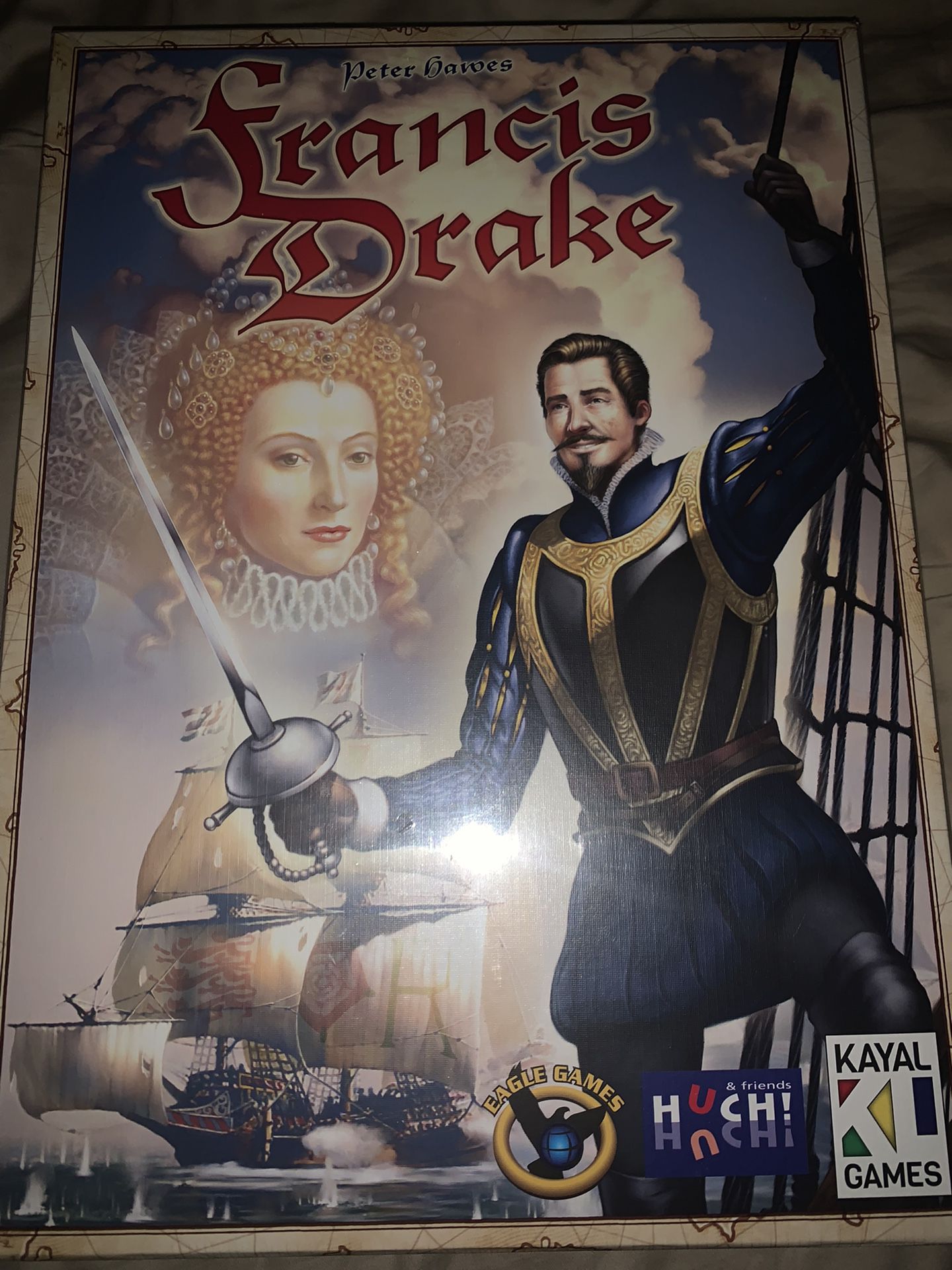 Francis Drake Board game.  New In Shrink.