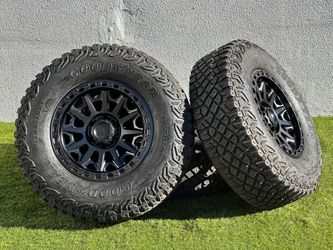 New 17" Basta Rotary Forged RF2 Wheels 6x135 Ford Expedition Rims XLT F150 FX4 LT285/70R17 Tires A/T