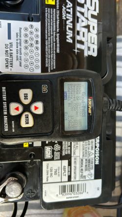 CAR BATTERY GROUP 48 -H6 AGM CCA 760