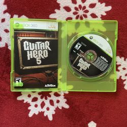 Guitar Hero 5 Xbox 360