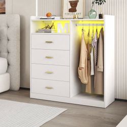 Large White Dresser (2 Available)