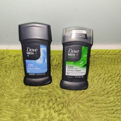 2 Dove Men + Care 2.7oz Deodorants Cool Fresh/ Extra Fresh 