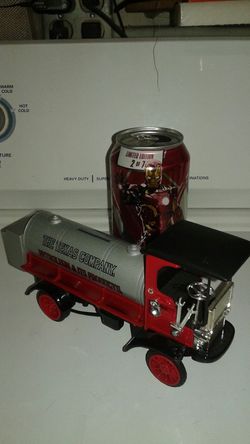 ERTL diecast bank truck TEXACO OIL 1995